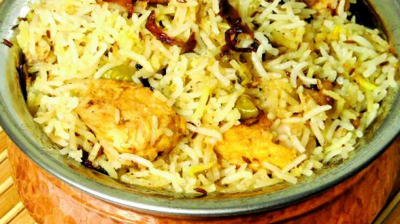 The Deccani Biryani Makers Association applied for the GI tag for Hyderabadi Katchi Gosht Biryani in April 2009. (Representational image)