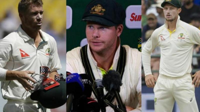 According to Fairfax Media, the CA board will convene a meeting early this week to discuss whether the ban on Smith, Warner and Cameron Bancroft should be reduced. (Photo: AP / AFP)