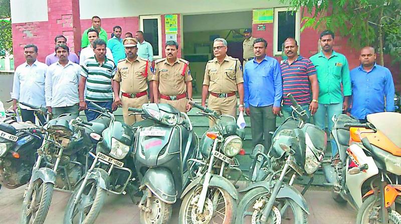 Due to financial problems, boy started committing bike thefts. He was addicted to alcohol and Ganja from a very young age along with his friends from the same locality.