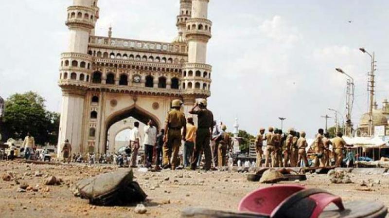 File photo of Mecca Masjid blast