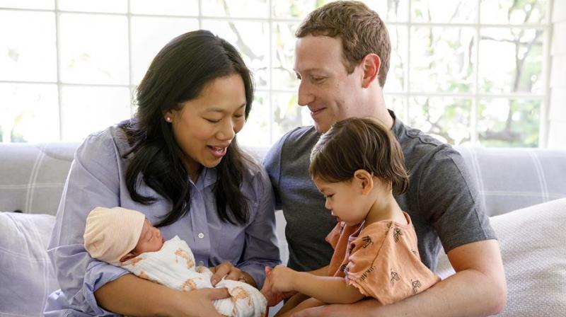 Mark Zuckerberg with wife Priscilla Chan and daughters. (Photo: Mark Zuckerberg/Facebook)