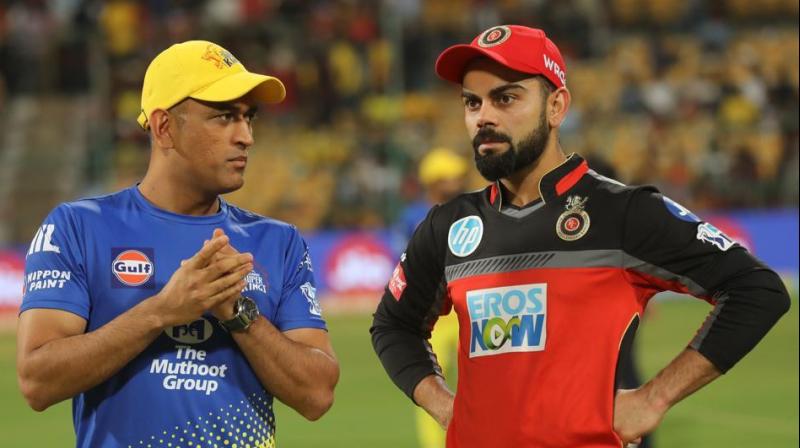 Dhoni, who remained unbeaten yesterday, has reminded his critics that he is not past his prime and if he hits those towering sixes again tomorrow, it will pose a danger to the RCB attack. (Photo: BCCI)