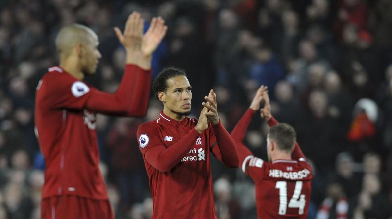 Just when questions were starting to be asked about Liverpools credentials, the leaders delivered their biggest victory of the season: A 5-0 thrashing of Watford at Anfield. (Photo: AP)
