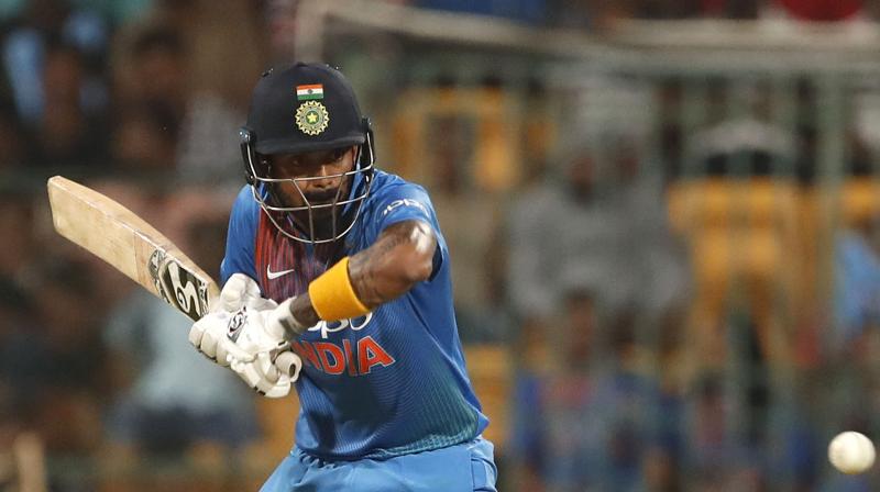 India lost the short series 0-2 but Rahul made a successful comeback with scores of 47 and 50. (Photo: AP)