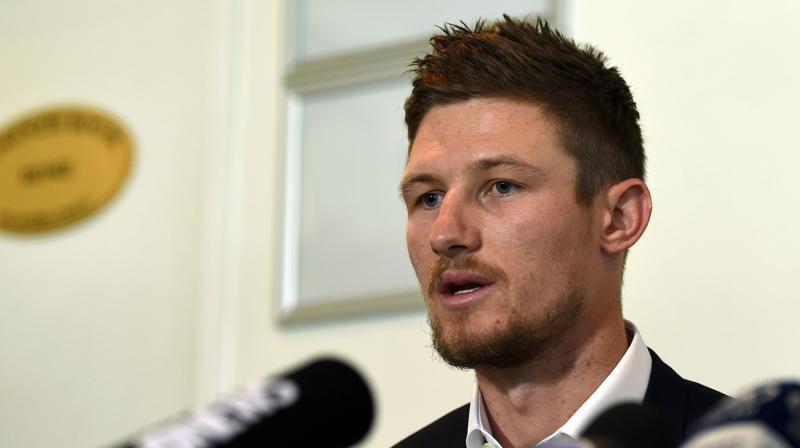 Bancroft, Warners partner before their ban, said he was only focusing on himself, and not what the likes of Burns and Harris were doing. (Photo: AFP)