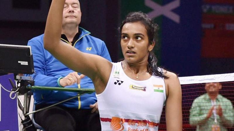 PV Sindhu has slipped down from the world no. 2 ranking she achieved after winning the Indian Open, and is eager to move up the ladder. (Photo: PTI)