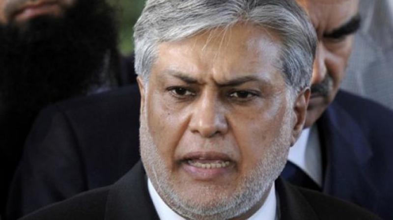Finance minister Ishaq Dar said that the decision to revive military courts was made in view of the fact that the country is fighting a war against terrorism. (Photo: AFP)