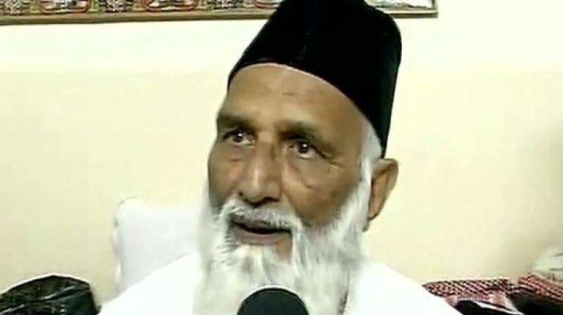 Indian cleric Syed Asif Nizami (Photo: ANI)