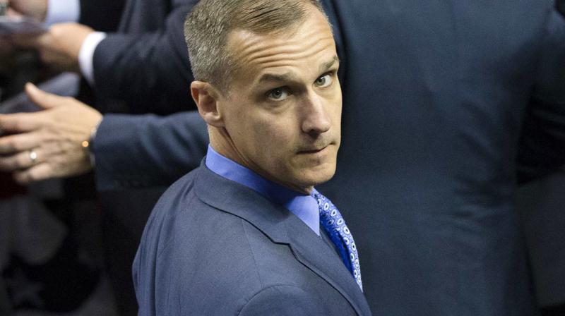 She also alleged that when she told Lewandowski -- who was fired by the Trump campaign in June 2016 -- that she could report him for sexual harassment, he responded: Go ahead, I work in the private sector,â€ before slapping her again. (Photo: AFP)