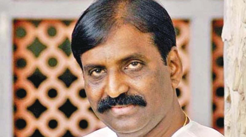 Tamil poet Vairamuthu