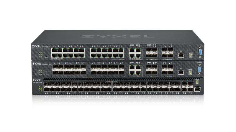 The XGS4600-52F is equipped with 48 ports of gigabit connectivity for downlink and 4 ports of 10-gigabit connectivity for uplinks to tackle the challenges of high-port count aggregation deployment.