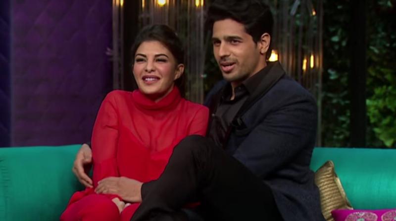 Jacqueline and Sidharth were super frank about their relationships and desires.