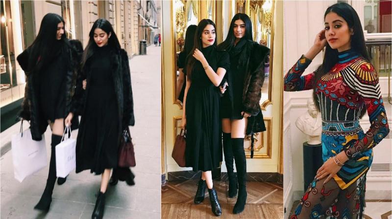 Sridevis daughters Jhanvi and Khushi Kapoor turn up the heat in Florence!