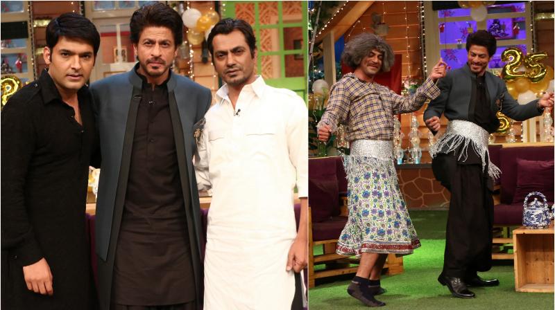 Raees promotions: SRK shakes a leg on Kapils show, Nawaz tags along