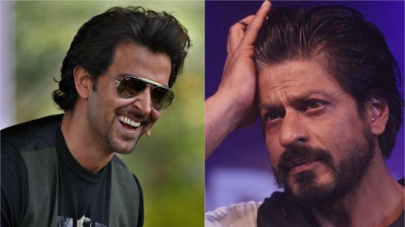 Hrithik and Shah Rukhs films are currently going against each other at the box office.