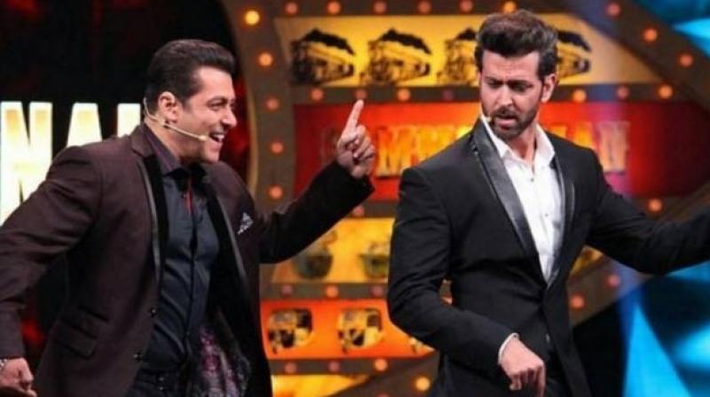 Hrithik Roshan appeared on Bigg Boss finale to promote his film Kaabil.