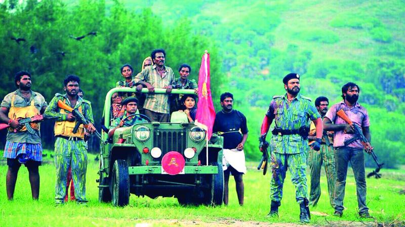 A still from Okkadu Migiladu