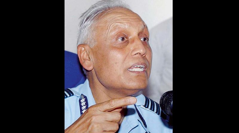 Former Air Force Chief S.P. Tyagi