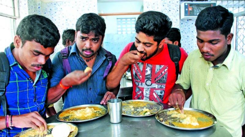 Over 30 students have reportedly contracted food poisoning after eating the food served in the mess of the Sri Chaitanya IAS Academy in Madinaguda. (Representational image)