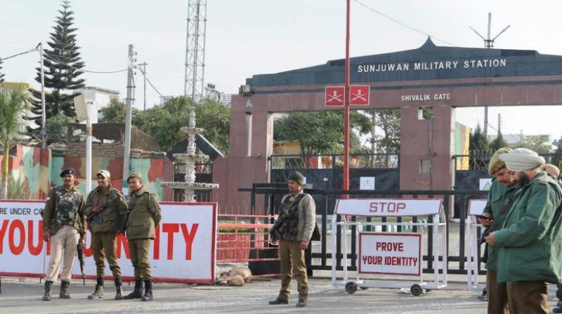 Rifleman Nazir Ahmed and his pregnant wife were injured in the firing by the terrorists and were shifted to the Military Hospital. (Photo: PTI)