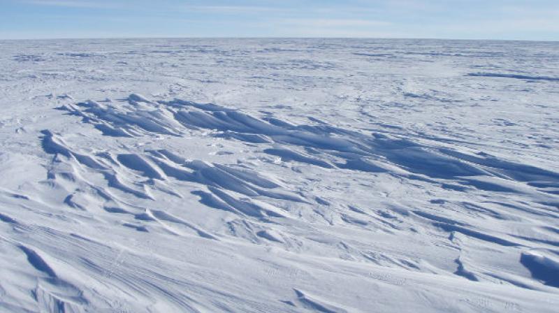 Scientists at city-based National Geographical Research Institute (NGRI) have found volcanic passive continental margins beneath the Maitri Station in the East Antarctica. (Representational image)