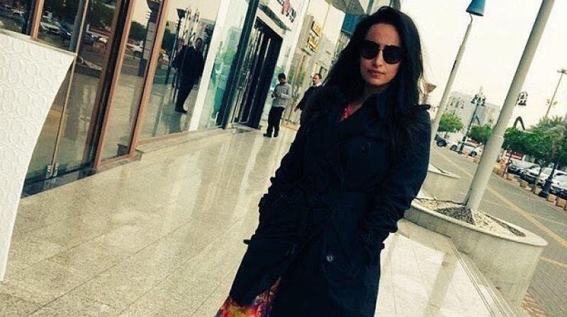 Several websites identified her as Malak al-Shehri, who triggered a huge backlash on social media after posing without the hijab in a main Riyadh street last month. (Photo: Twitter)