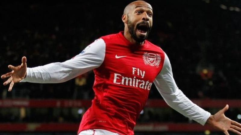 Thierry Henry, Arsenal legend and Frances World Cup-winning star, will light up the Rabindra Sarobar Stadium on the sidelines of the ISL clash between Kolkata and Mumbai. (Photo: AFP)