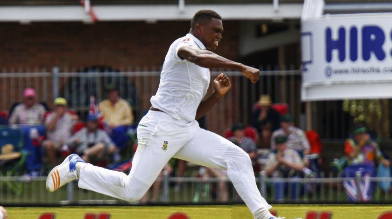 Kagiso Rabada, who has been highly influential in the two Tests so far, was given the ban for making physical contact with Australian captain Steve Smith during the second Test in Port Elizabeth. (Photo: AFP)