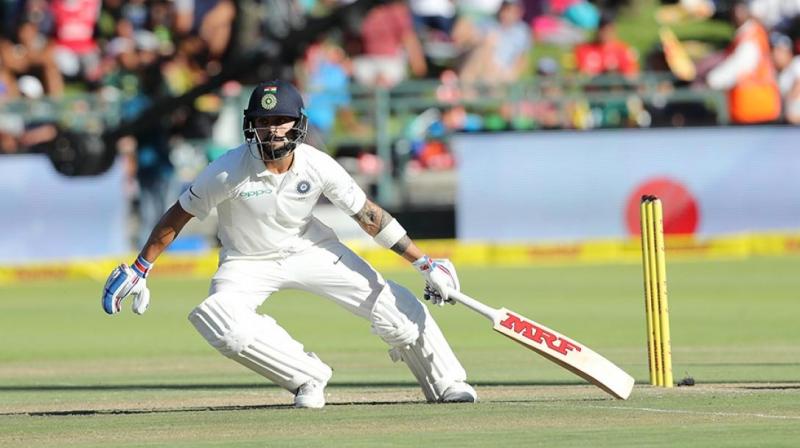 Virat Kohli, who has recently returned for the national side after being rested for the series against Lanka, struggled to make runs like his team-mates during his sides 72-run defeat against South Africa in the opening Test in Cape Town.(Photo: BCCI)