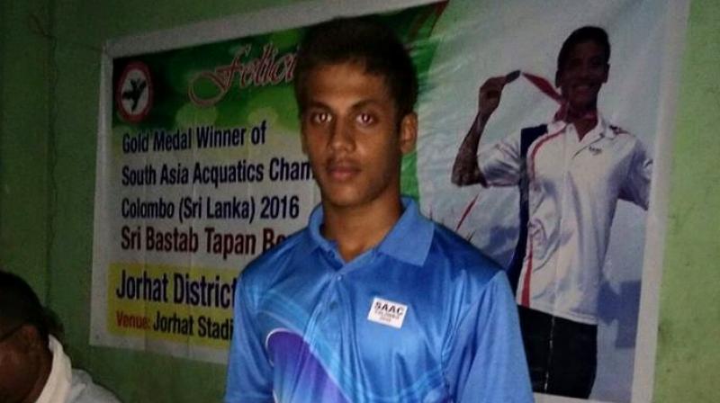 Bordoloi was the only swimmer from the northeast region who participated in six events at the championship. (Photo: Facebook)