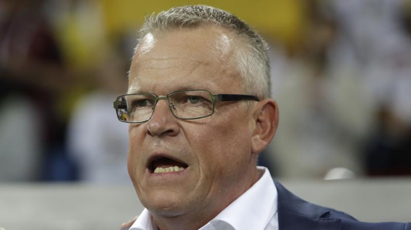 â€œSome of Germanys leaders celebrated by running in our direction and rubbing it into our faces. That got me angry,â€ said Sweden coach Janne Andersson. (Photo: AP)