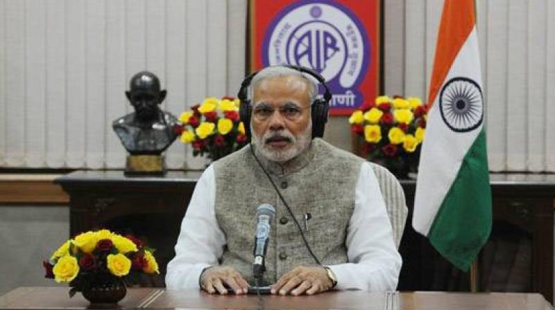 Prime Minister Narendra Modi on Sunday addressed the 37th edition of the radio programme, Mann ki Baat. (File photo)