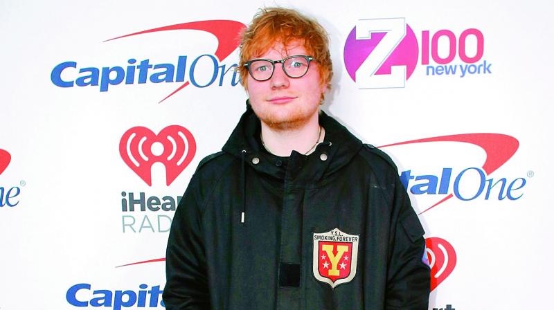 Fans are wondering if Perfect singer Ed Sheeran has secretly tied the knot with Cherry Seaborn after being spotted wearing what looks like a wedding ring in the past week.
