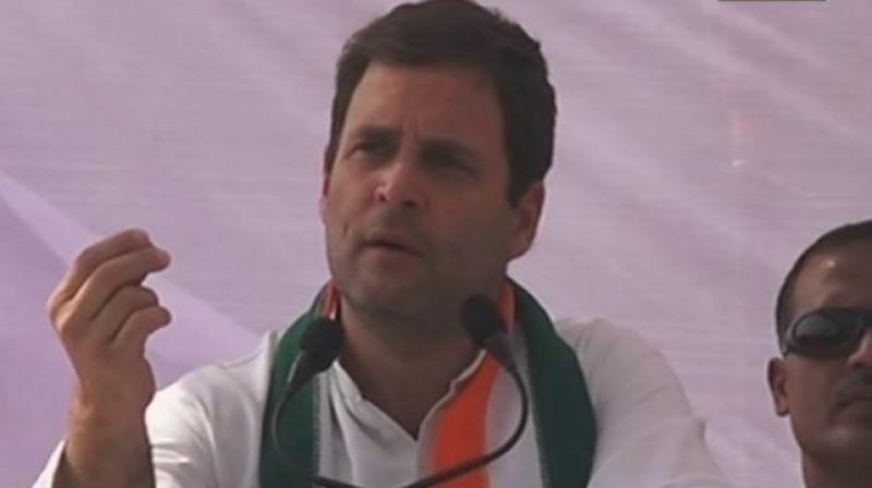 In his Twitter handle, Rahul Gandhi thanked the people of Gujarat and Himachal for the love and affection they showed towards the party. (Photo: ANI)