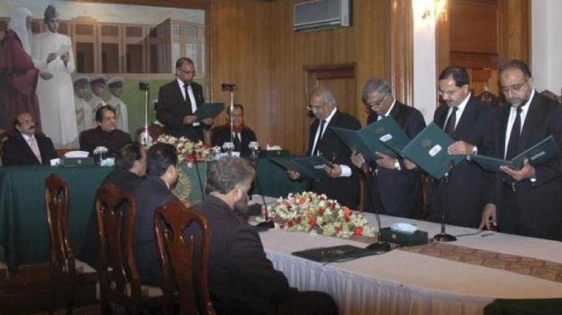 Speaking at the Judicial Conference yesterday, the CJP said if other institutions failed to perform their duties then the judiciary could intervene to fulfill the aspirations of the people. (Photo: ANI)