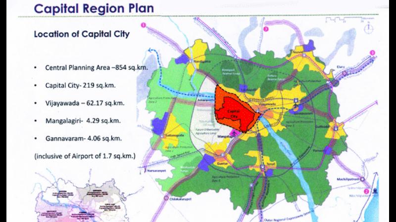 Amaravati Development Corporation is planning to complete the government complexes construction by March 31, 2019.