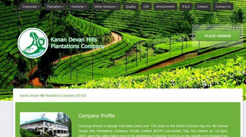 Kanan Devan Hills Plantation company website (Photo: kdhptea.com)