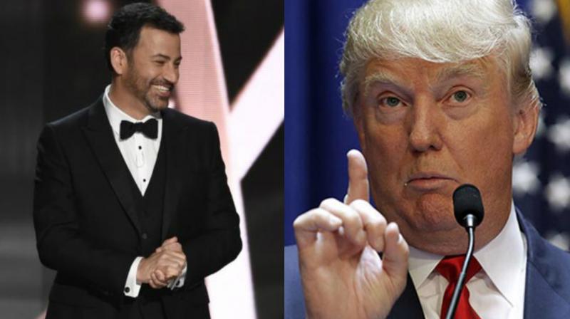 Jimmy Kimmels dig at Donald Trump during the opeing monologue created headlines.
