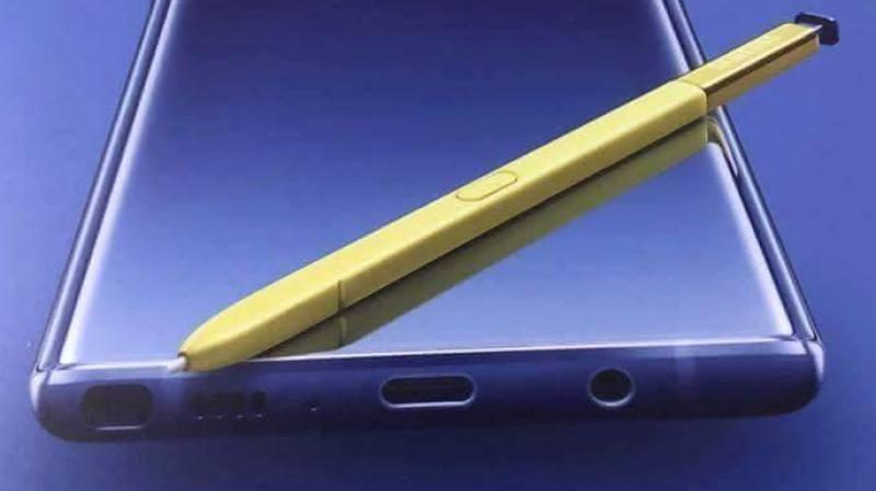The bottom retains the S Pen housing, a USB-C port, a 3.5mm headphone jack, a microphone and a loudspeaker.