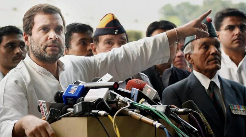 Congress vice-president Rahul Gandhi. (Photo: PTI/File)