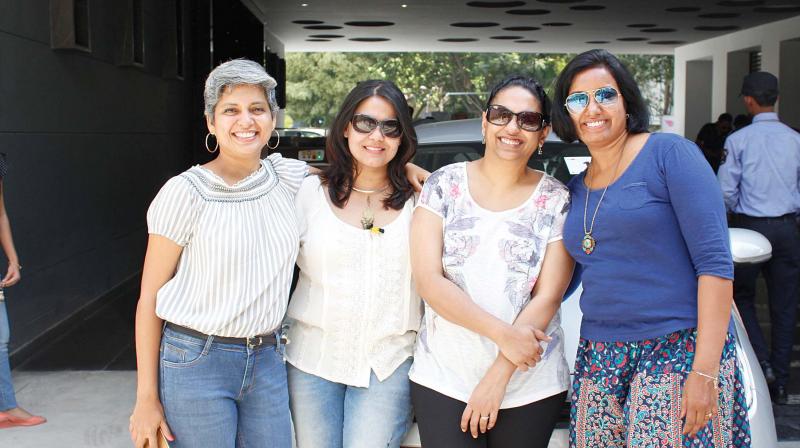 Clockwise: Anitha Reddy, Ananya Pathak, Rakhee Prabudesai and Sindhu Menon