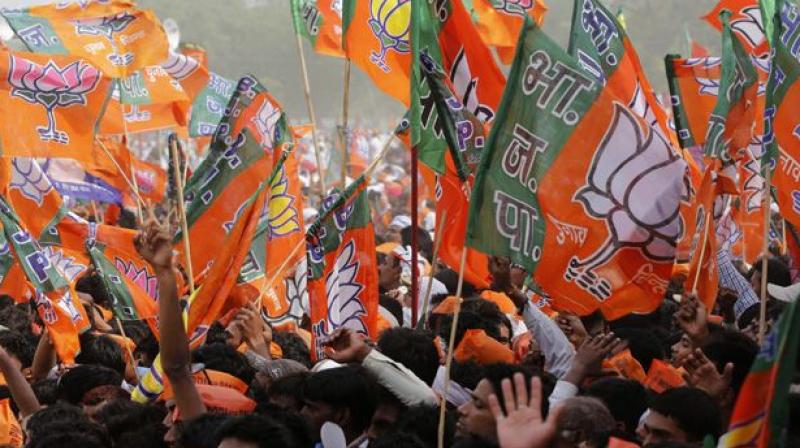 The BJP on Thursday said the party was confident of forming the next government with a two-thirds majority. (Photo: PTI/Representational)