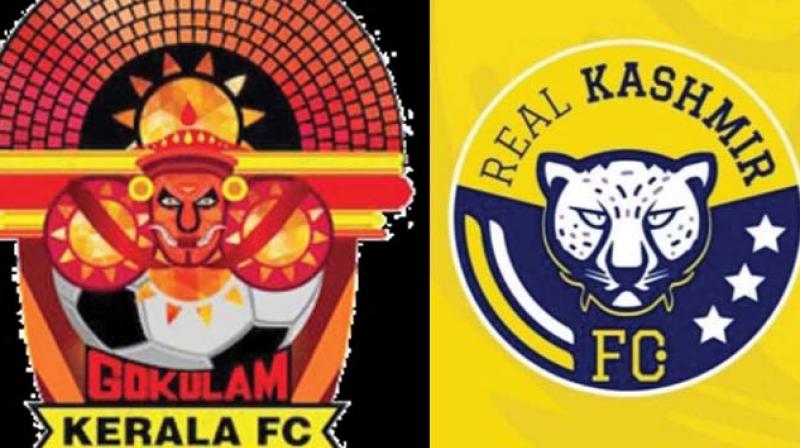 Gokulam Kerala FC and Real Kashmir FC