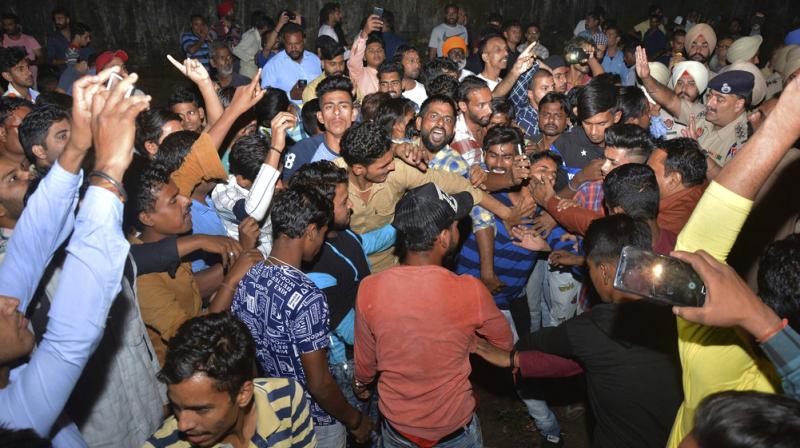 Railway Board Chairman Ashwani Lohani further briefed that the two manned level-crossing on the track, where the accident took place, was closed. (Photo: PTI)