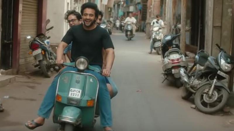 Jackky Bhagnani in a still from Mitron.