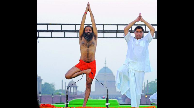 One leading international paper attacked Baba Ramdev, suggesting that the Indian origin of yoga is a myth that was created in the last century and that Hindu nationalists like Baba Ramdev are exploiting it to serve their political agenda.
