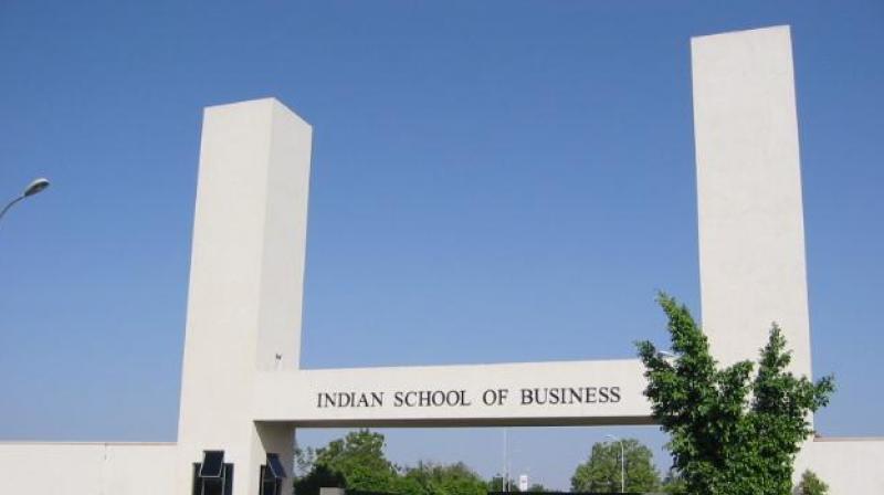 Indian School of Business or ISB campus.
