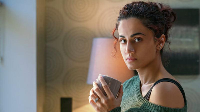 Taapsee Pannus still from Badla.