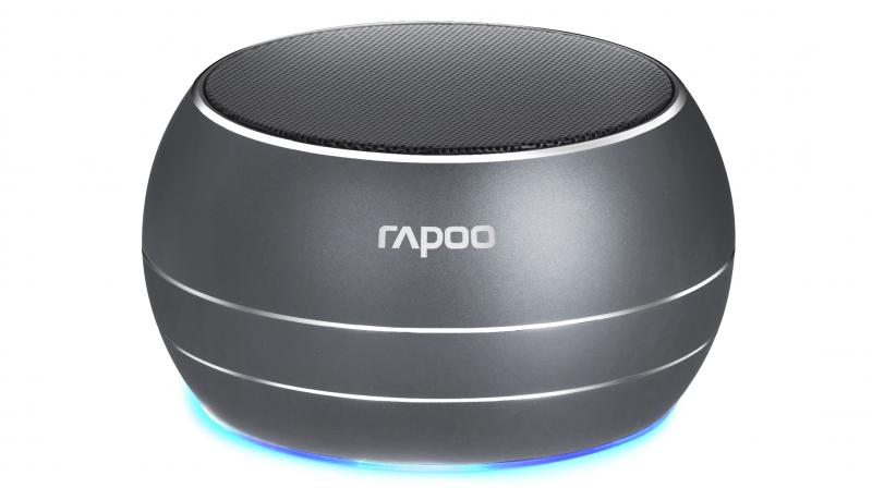 The Rapoo A100 mini speaker utilises Bluetooth 4.2 wireless audio transmission.