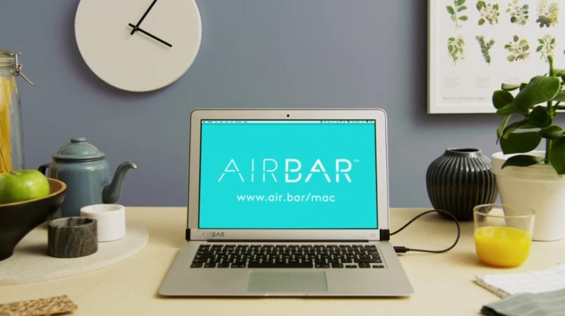 AirBar a device that says to add the touch without a touchscreen.